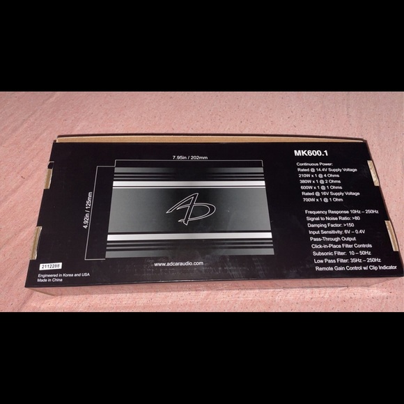 Audio dynamics amp - Picture 1 of 3